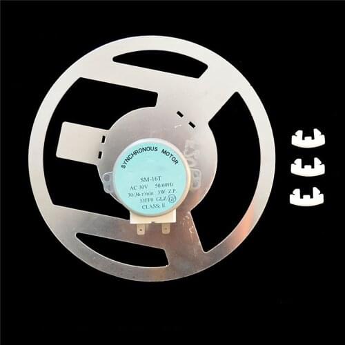 3pcs/set Replacement SM-16T 30V 30/36RMP Synchronous Motor Iron Sheet Sealant for Galanz Microwave Oven Repair Parts