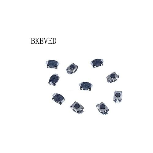 100pcs/lot 3*4*2MM small tortoise Switch 2pin SMD MP3/MP4 phone button Touch button Micro switch 3X4X2