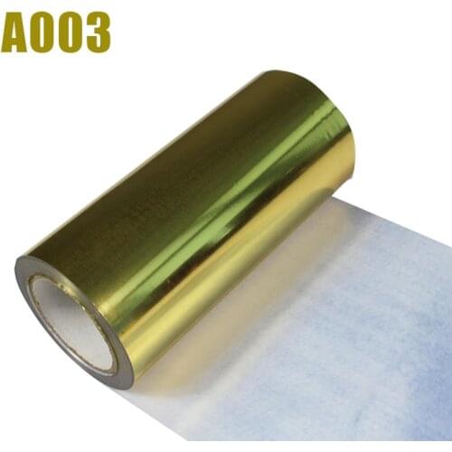 Free shipping 1 sheet 25cmx100cm hologram Heat Transfer Vinyl Metallic gold Iron on Film HTV T-shirt