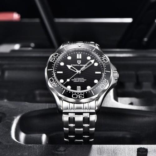 PAGANI DESIGN 2021 new upgrade 200M waterproof Mechanical watches for men luxury automatic watch men NH35 business wristwatch