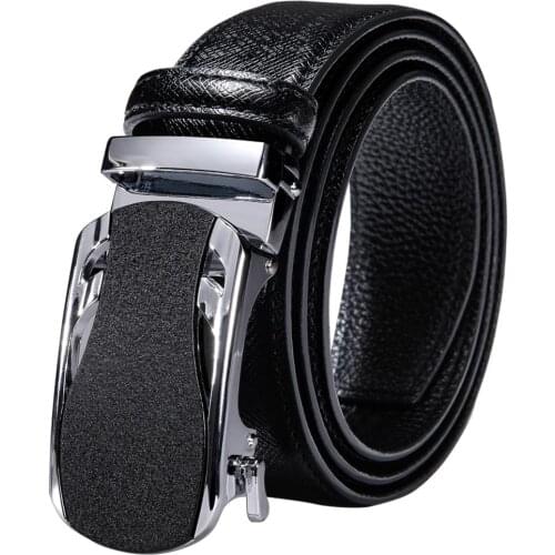 Designer Black Blue Brown Red White Green Navy Tan Orange Leather Mens Belts Automatic Ratchet Buckle Men Belt Waist Straps Gift