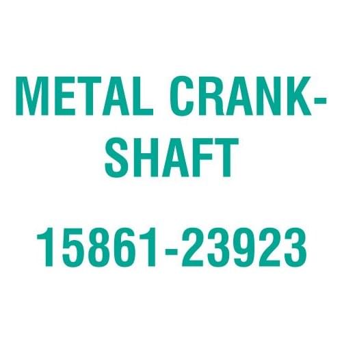For Kubota 15861-23923 METAL CRANKSHAFT