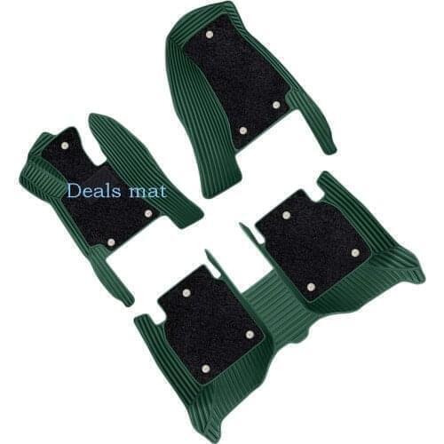 Car floor mats for peugeot 207 2008 307 cc 407 partner 208 307 308 508 sw 5008 rifter 308 t9 301 107 car floor mats