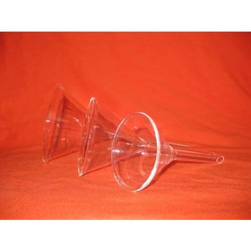 40mm funnel lab short stem thick glass