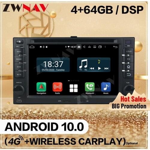 128G 2 Din For KIA CERATO SPORTAGE CARENS OPTIM Android 10.0 Multimedia Player Screen Audio Radio GPS Navi Head Unit Auto Stereo