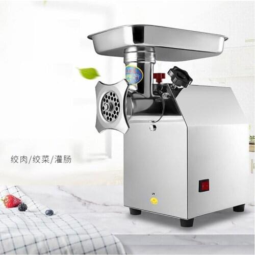 850W Electric Meat Grinders Stainless Steel Housing Heavy Duty Grinder Home Meat Mince Sausage Stuffer Food Processor Sonifer