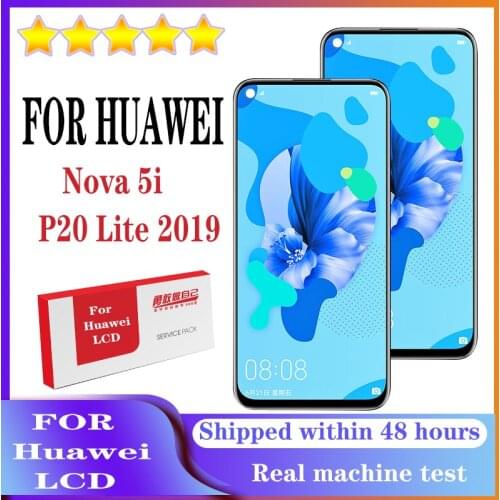 6.4” Original Display for Huawei Nova 5i LCD Touch Screen For Huawei P20 Lite 2019 Digitize Screen for GLK-LX1 LX2