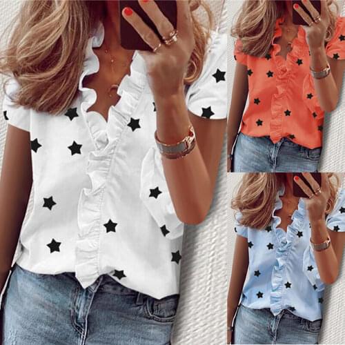 PHI PHI STAR Womens Summer Shirts