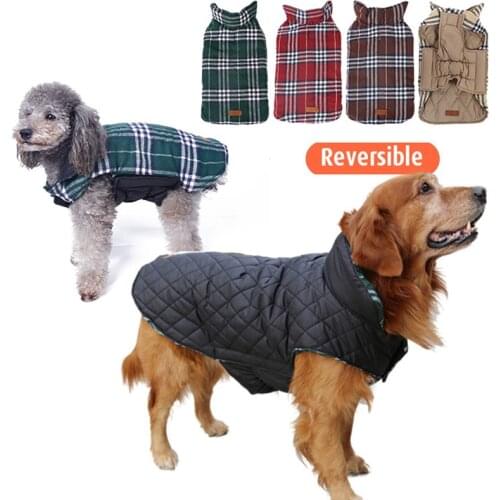 Multi Colors Warm Coats For Autumn And Winter Dog Clothes Super Soft And Warm Coat With Cap Warm Dog Clothes