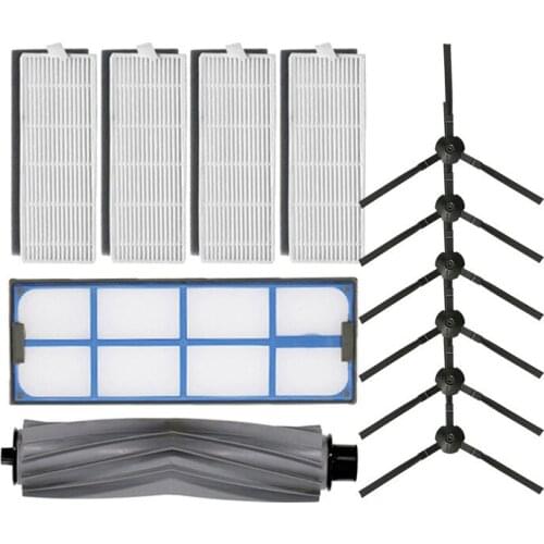 HEPA Filter Side Brush Primary Filter Roll Brush For Ilife X620 X623 A8 A6 Robot Vacuum Cleaner Replacement Accessories Parts