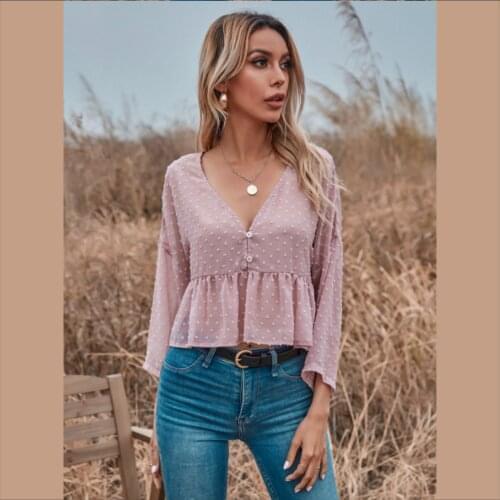 THE REAL MOI MEME Womens Chiffon Shirts