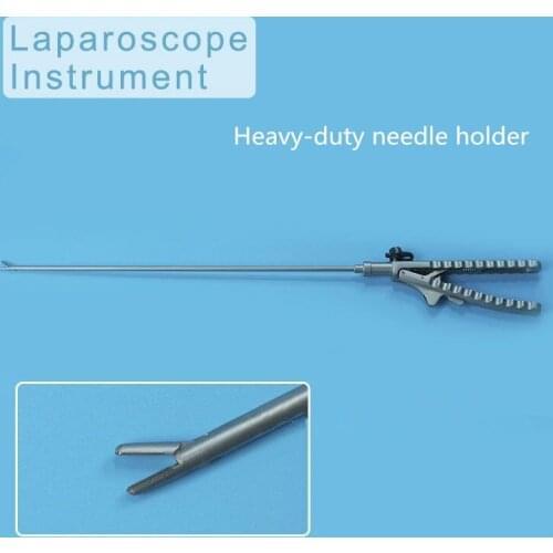 Thoracic and Laparoscopic Surgical Instruments Heavy-duty needle holder V-shaped Licensed Pliers Stainless steel needle holder