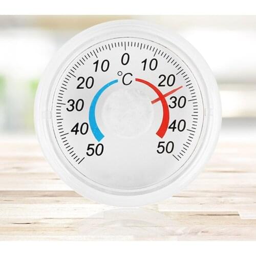 Pointer Plastic Outdoor Garden Home Graduated Disc Thermometer Mini Pointer Temperature Meter for Window Door