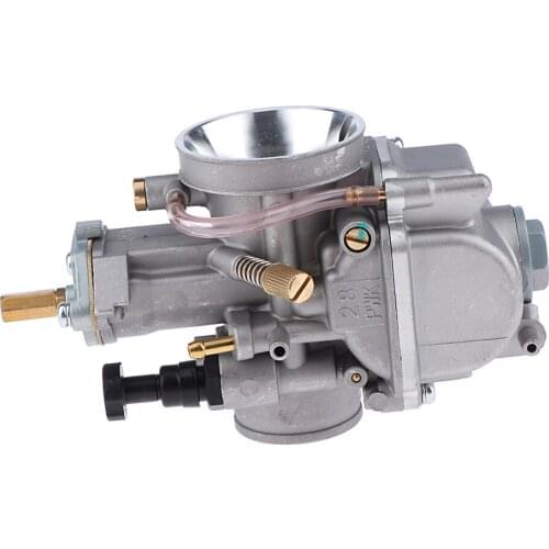 28mm Power Jet Flat Slide Carb For Keihin PWK RD KH YPVS 2 & 4 Stroke