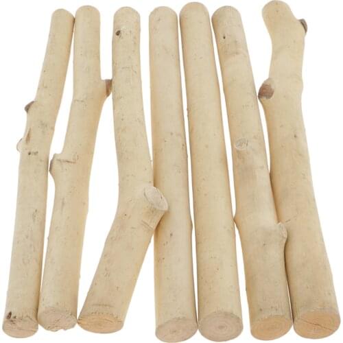 7Pcs Natural Driftwood Branches Sticks DIY Wood Craft Twig Vase Filler Decor