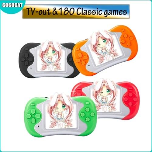 8 Bit Retro TV Video Mini Arcade Game Console Joystick Gaming Consola with 180 Different Games For NES Best Gift Christmas