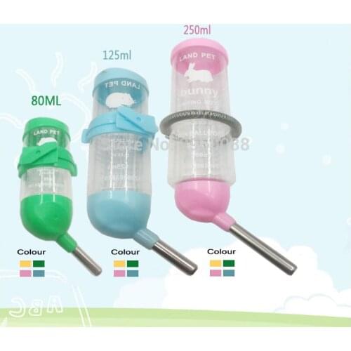 2020 New Automatic Kettle Device Guinea Pig Feeding Device Small Pet Hamster Drinking Fountain Leak Proof Water Bottle Rabbit