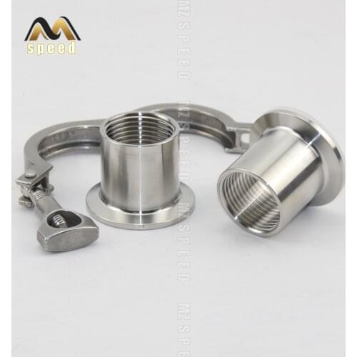 Car Accessories Male and female flange butt fittings Exhaust connection clip quick disassembly Silicone seal ring clamp kit