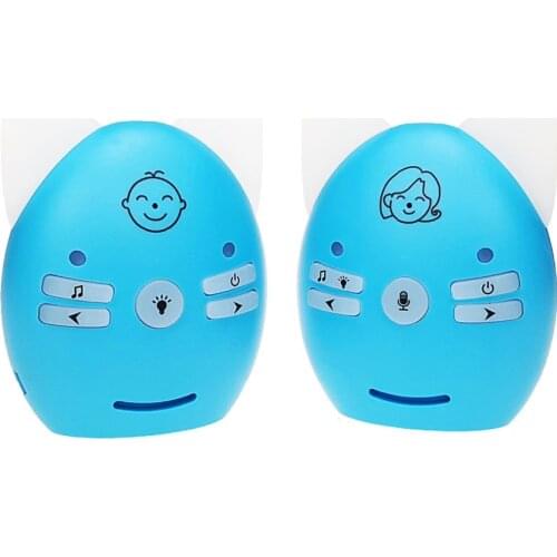 V20 2.4GHz Wireless baby cry detector Portable Digital Audio Baby Monitor Sensitive Transmission Two Way Talk Crystal Clear Cry