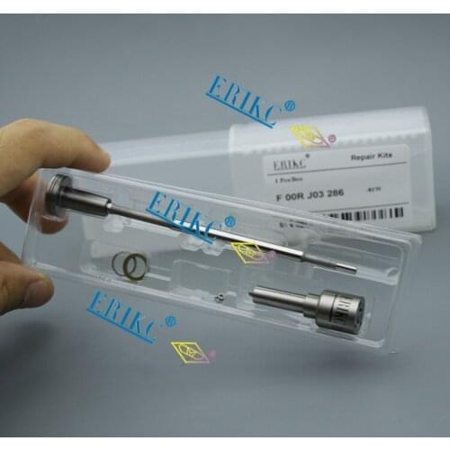 ERIKC F00RJ03286 auto injection repair Kit F 00R J03 286 nozzle DLLA153P1721 kit F00R J03 286 for injector 0445120106/0445120310