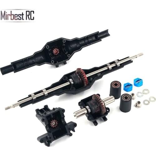 Metal gear differential front wave box For Wltoys 12428 Parts 12423 RC car parts 12428 Upgrade accessories Mirbest RC DIY Parts