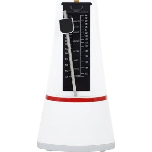 Tower Cone Guitar Metronome Online Mechanical Rhythm Pendulum Durable metal for Guitar Piano Violin Musical Instrument