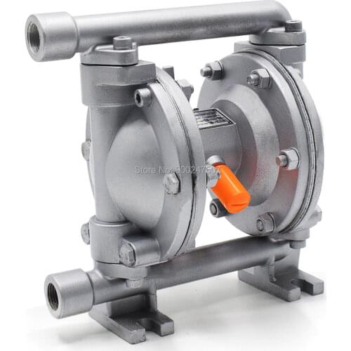Air Operated Double Diaphragm Pump 1/2‘’ 57L/min 15GPM Al Buna-N Diaphragm Optional for Chemical Industrial Water Treatment