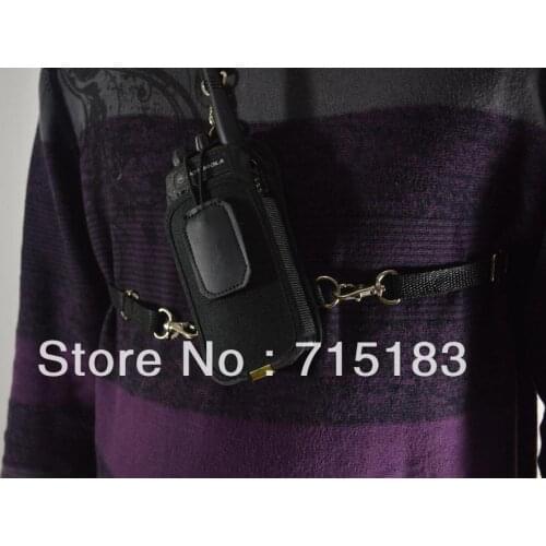 Walkie talkie case Nylon Carrying Case with Strap for Motorola two way radio waterproof case walkie talkie bag for radio