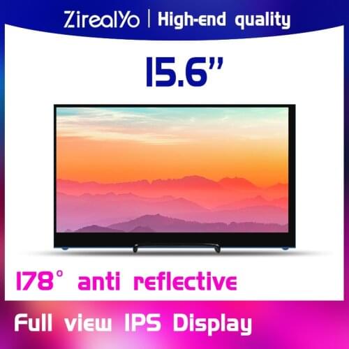 Programming development screen video display 15.6-inch portable HD HDMI small LCD monitor Computer secondary screen