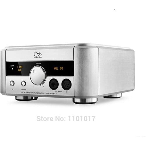 Shanling H2.2 AK4490 DSD DAC Balanced XLR Headphone Amp HIFI EXQUIS High Level Batteriy inside Moduled Headset Amplifier