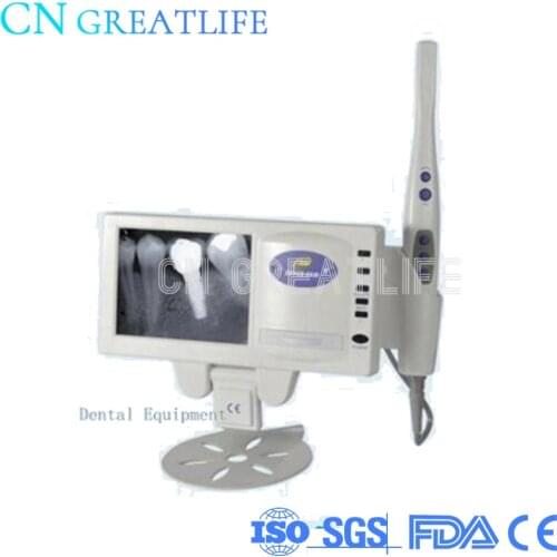 High Resolution Sensitivity 3-in-1 Dental Equipment USB Corded X-Ray Film Reader Cmos 5 Inch LCD Monitor Intraoral Camera