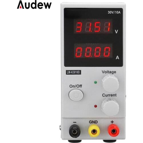 110V/220V 30V 10A Adjustable DC Power Supply 4 Digits LED Display Switching Regulated Laboratory Power Supply K3010D Repair