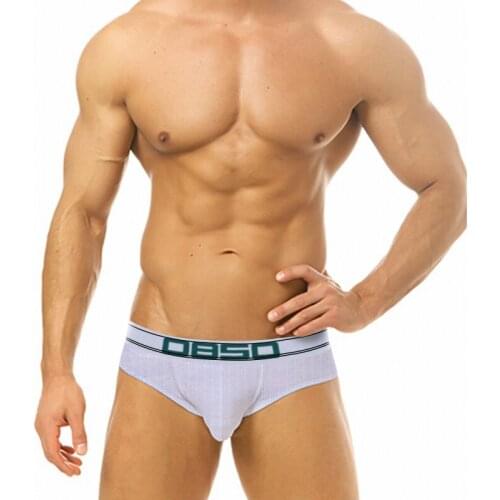 Sexy Men Underwear Briefs Breathable Cotton Gay Man Underpants Slip Hombre Cuecas New Panties 12 Colors Soft Penis Pouch BS3132