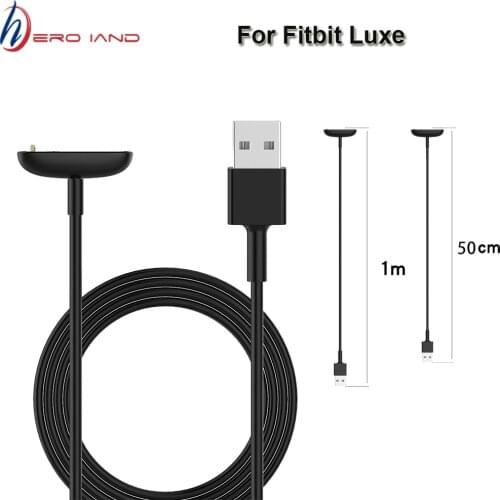 USB Charging Cable for Fitbit Luxe Charger Dock for Fitbit Luxe Magnetic Bracelet Charger Special Edition Smart Watch 100cm