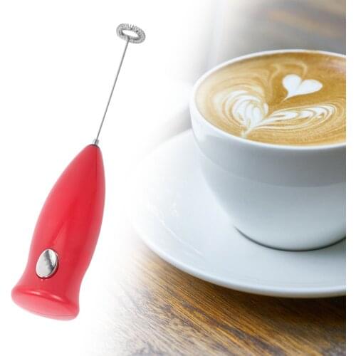 Milk Drink Coffee Whisk Mixer Stirrer Electric Latte Chocolate Kitchen Tools Eggbeater Manual Stainless Steel Mixer Blender