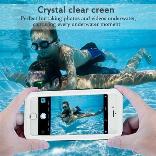 Seonstai Waterproof Case for iPhone 5 5S SE Underwater Swimming Phone Case for iPhone 5C Full Coverage Diving Cover