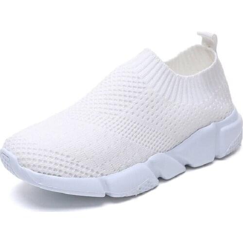 Large Size 42 Womens Shoes Stretch Fabric Sports Shoes Womens Casual Vulcanized Shoes Basket-style Socks Shoes