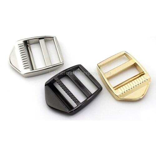 1pcs Metal 2 Bar Buckle for Webbing Backpack Bag Strape Belt Fabric Leather Craft Purse Pet Collar Clasp High Quality