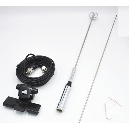 2PCS/LOT Original NAGOYA High Gain NL-770RL Dual Band 144/430Mhz 200W 5.5dBi Mobile Antenna PL-259 for KT-780plus Mobile Radio