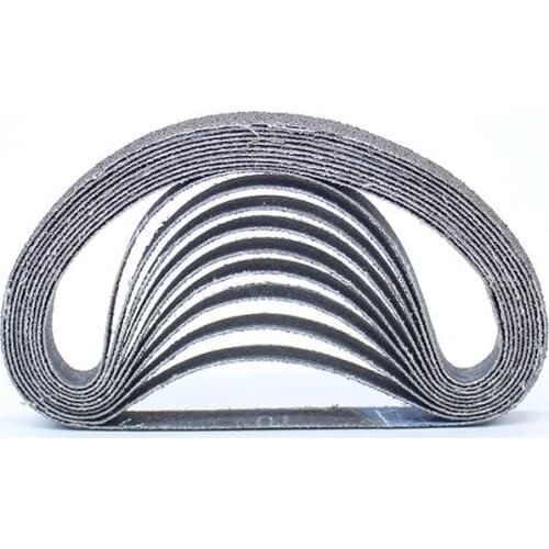 Free Shipping 20PCS 10MM*330MM Abrasive Band for Pneumatic Belt Sander 40-400 Grits