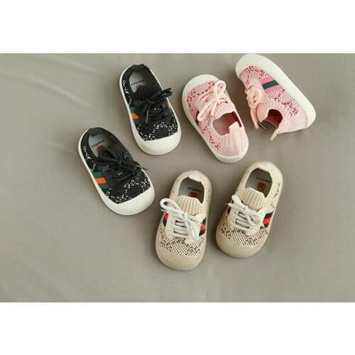 Kids Baby First Walkers Shoes 2021 Spring Infant Toddler Girls Boy Casual Mesh Soft Bottom Comfortable Non-slip Shoe ANG0201200