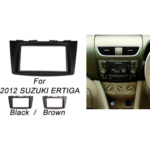 For SUZUK IERTIGA Double Din Fascia Radio DVD Stereo Panel Dash Mounting Installation Trim Kit Frame Bezel