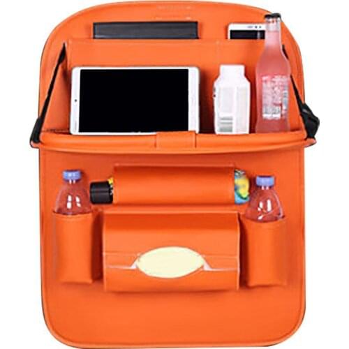 Car Seat Back Hanging Organizer Foldable Multi-Pocket Storage Bag Shelf Holder Auto parts