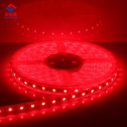 DC12V SMD 5050 LED Strip RGB Flexible Tape Light 60LEDs/m 5M/Roll Waterproof IP67 Red Green Blue Yellow White RGB