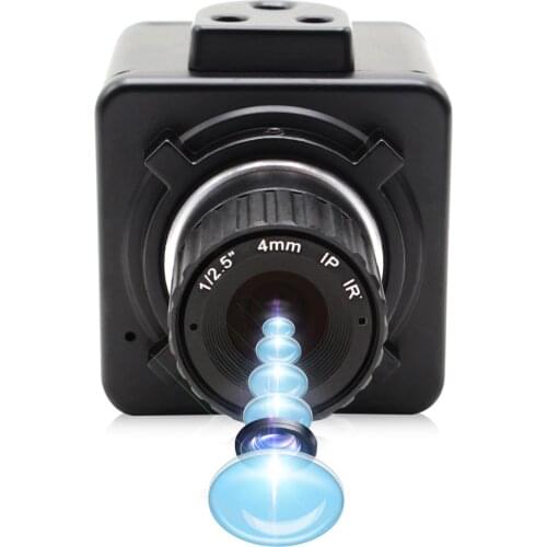 8Megapixel Webcam SONY IMX179 Sensor CS mount manual fixed focus lens industrial high resolution 8MP usb camera