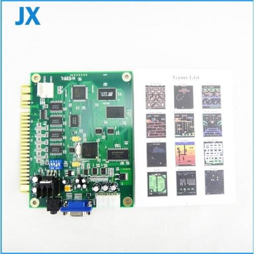 Jamma 60 in 1 Classical Game PCB board for Cocktail Arcade Machine or Up Right arcade game machine 1 pcs free shipping