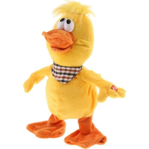 Creative Electronic Singing Dancing Animal Doll with Sound Baby Toddler Early Learning Toy Gadget - Duck