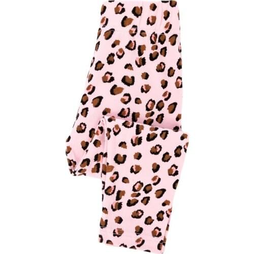 BAMBINO 2021 New Year Animal Print Leggings for Girls Fashionable Kids Leggings Childrens Wear Pants for Baby Skinny Clothes