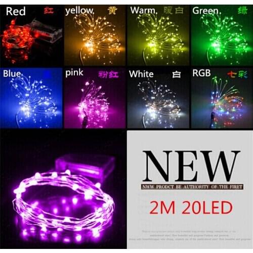 Liujuefei LED String Lights With Transparent Wire