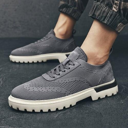 Men Shoes Simple Fashion Sneakers Comfortable Breathable Walking Sneakers